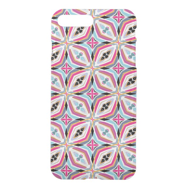 Unique Pattern Design Uncommon iPhone Case (Back)