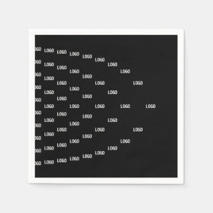 Unique Pattern Featuring Your Logo/Uploaded Image Napkins