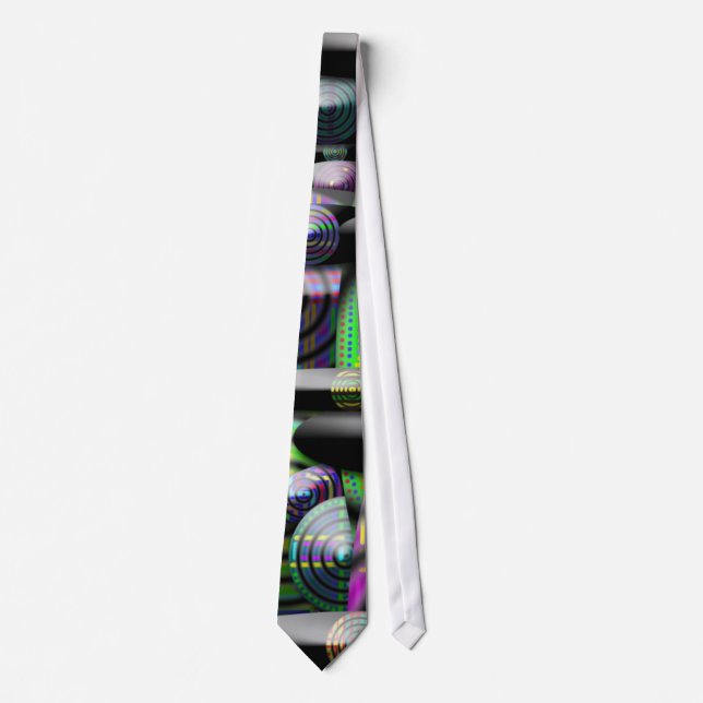 Unique Patterned Colorful Tie Customize (Front)