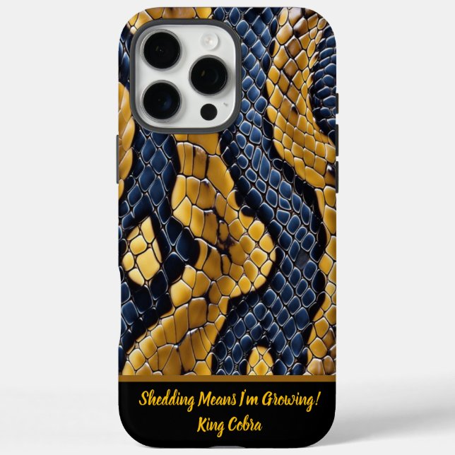 Unique patterns of a vibrant poisonous snakeskin Case-Mate iPhone case (Back)