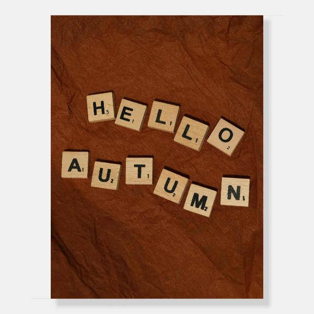 Unique person NO.1 Foam Boards (Front)