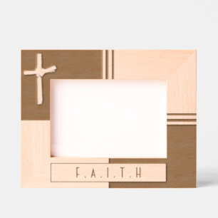 Unique Personalized Christian Palm Cross Art Engraved Frames