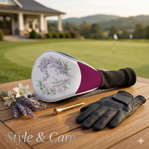 Unique & Personalized Floral Golf Head Cover
