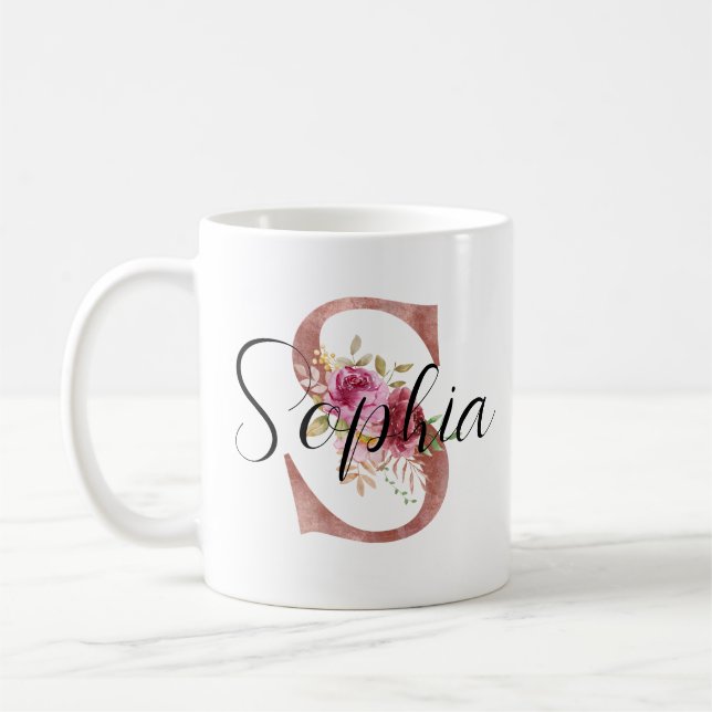 Unique Personalized Mug | Custom Text & Image (Left)