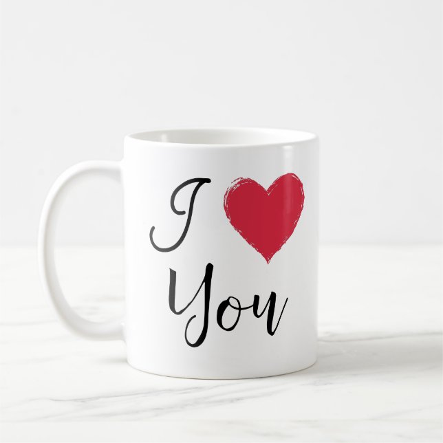 Unique Personalized Mug | Custom Text & Image (Left)