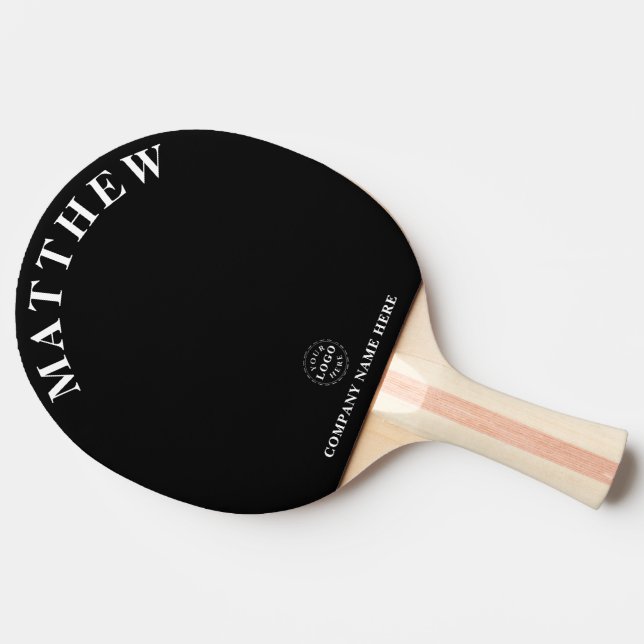 Unique Personalized Ping Pong Paddle Gift (Side)