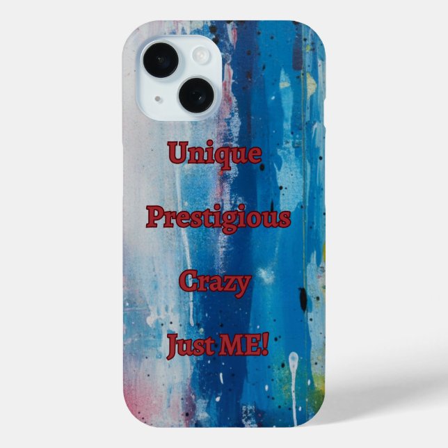 Unique phone case (Back)