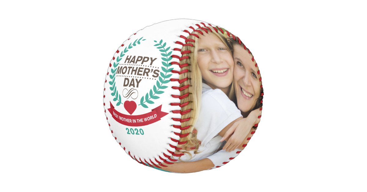 Happy Mother's Day Baseball | Zazzle