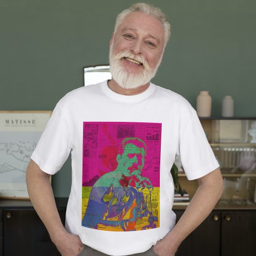 Unique Photo Freddie Mercury Queer Band Bold Color T_Shirt