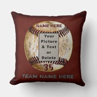 Unique Photo Personalized Baseball Senior Gifts