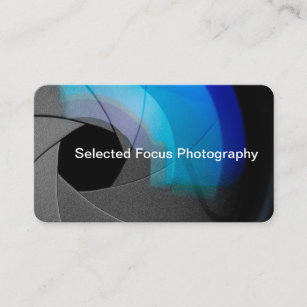 Unique Photography Theme Business Cards