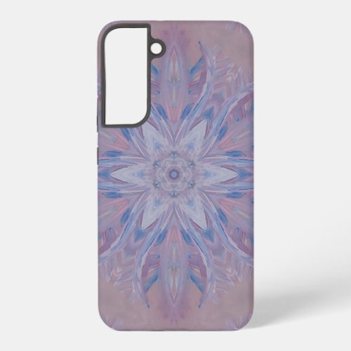 Unique Pink Blue White Abstract Samsung Galaxy S22 Case