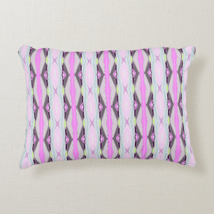 Unique Pink Pattern Decorative Pillow