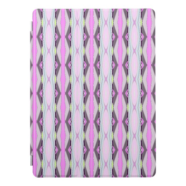 Unique Pink Pattern iPad Pro Cover (Front)