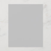 Unique Plain Grey Paper Sheet (Back)