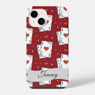 Unique Poker Themed iPhone 14 Case