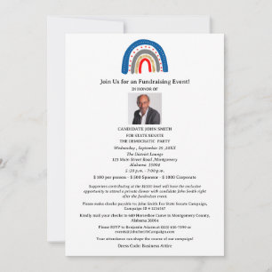 Unique Political Fundraiser Event Invitation