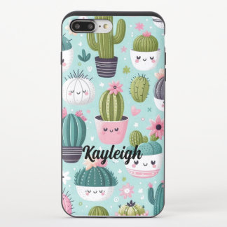 unique pottedcacti iPhone 8/7 plus slider case