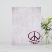 Unique Pretty Peace Sign (Standing Front)
