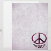 Unique Pretty Peace Sign (Front/Back)