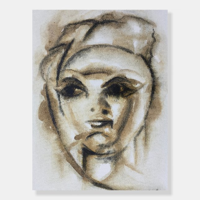 UNIQUE PRINT PAINTING FOAM BOARD (Front)