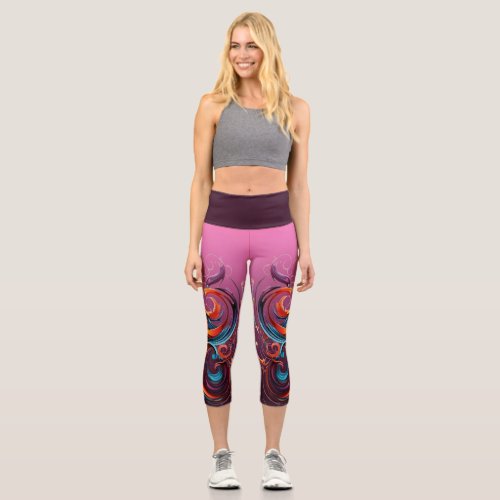 Unique Printed Yoga Pants