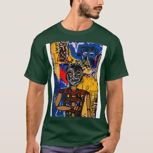 Unique PuppetMask NFT PaintedSkin Color StreetEye  T_Shirt