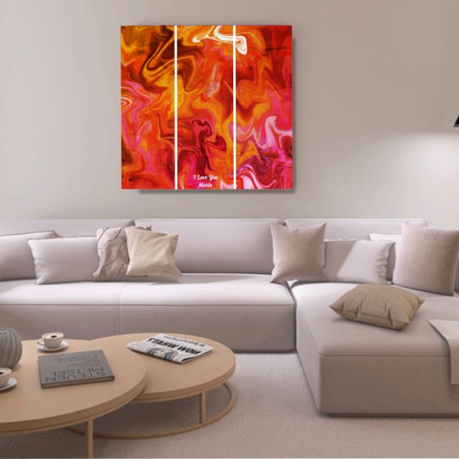 Unique Purple  Abstract Marble Liquified Wall Art (Creator Uploaded)