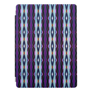 Unique Purple Pattern iPad Pro Cover
