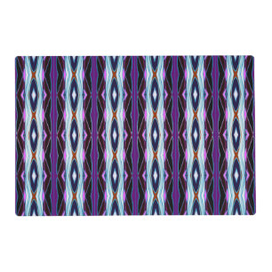 Unique Purple Pattern Placemat