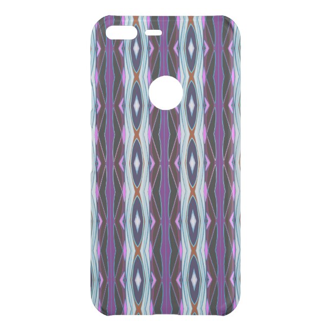 Unique Purple Pattern Uncommon Google Pixel XL Case (Back)