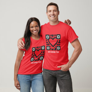 unique QR code bachelorette party T-Shirt