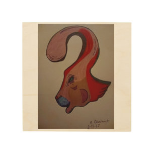 Unique Rabbit Wood Wall Art