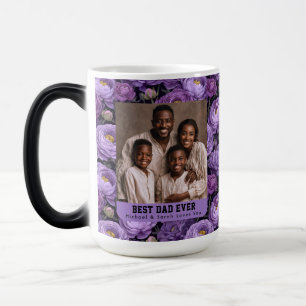 Unique Ranunculus First Time Dad Day Espresso Color Morph Mug