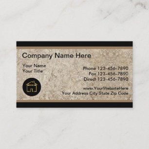 Unique  Real Estate Business Cards