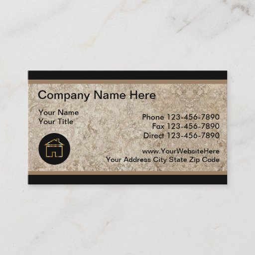 Customizable Unique  Real Estate Business Cards