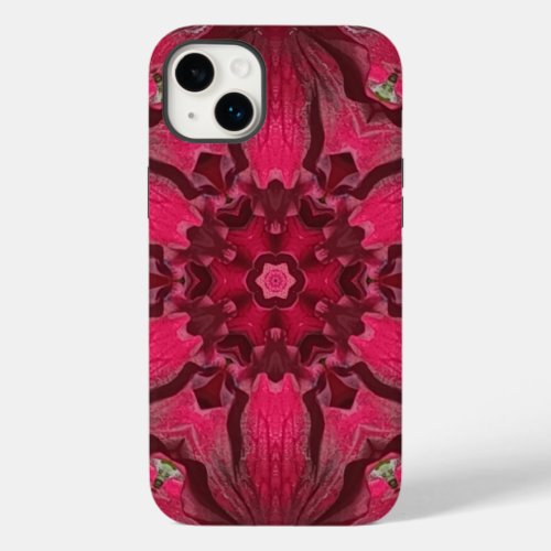 Unique Red Abstract  Case_Mate iPhone 14 Plus Case