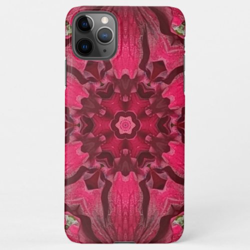 Unique Red Abstract  iPhone 11Pro Max Case