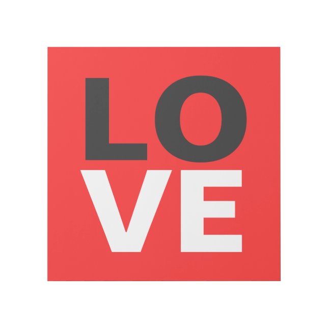 Unique Red Background Love Romance Gallery Wrap (Front)