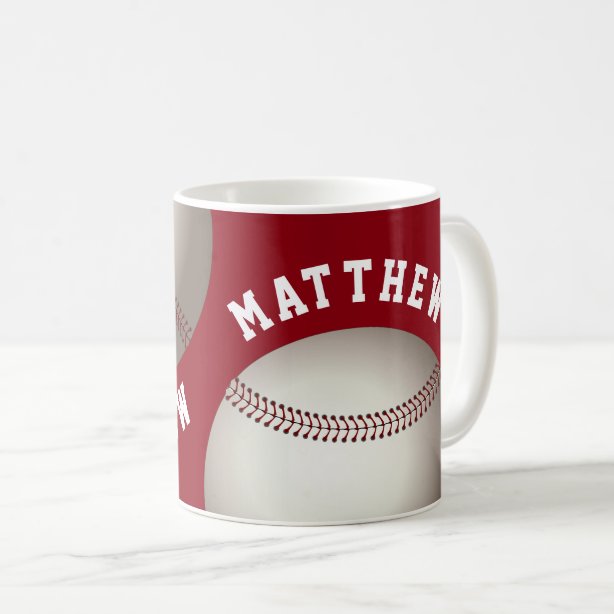 Baseball Mugs No Minimum Quantity Zazzle