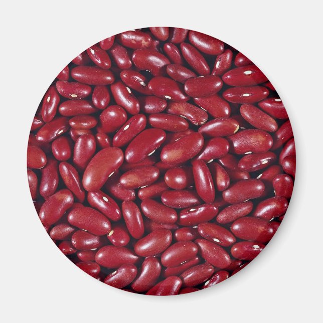 Unique Red kidney beans Magnet (Front)