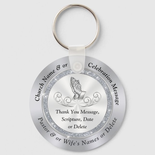 Unique Religious Favors, Cheap Christian Keychains (Front)