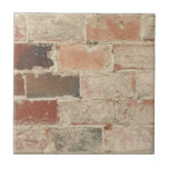 Unique Retro Vintage Brick Decor Natural Texture Ceramic Tile<br><div class="desc">A Rustic Unique Vintage Old Brick Natural Texture Design.</div>