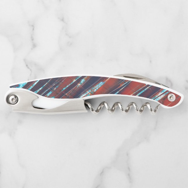 Unique Ripple Waiter's Corkscrew (Front)
