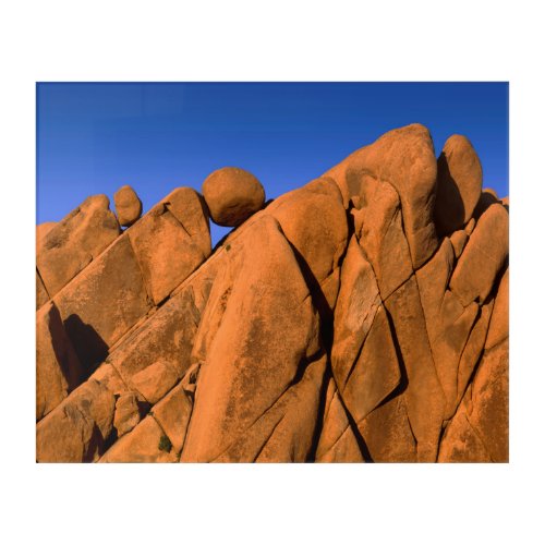 Unique rock formation California Acrylic Print