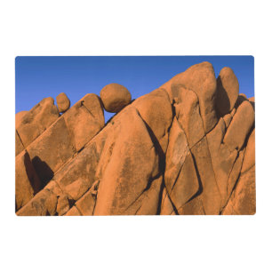Unique rock formation, California Placemat