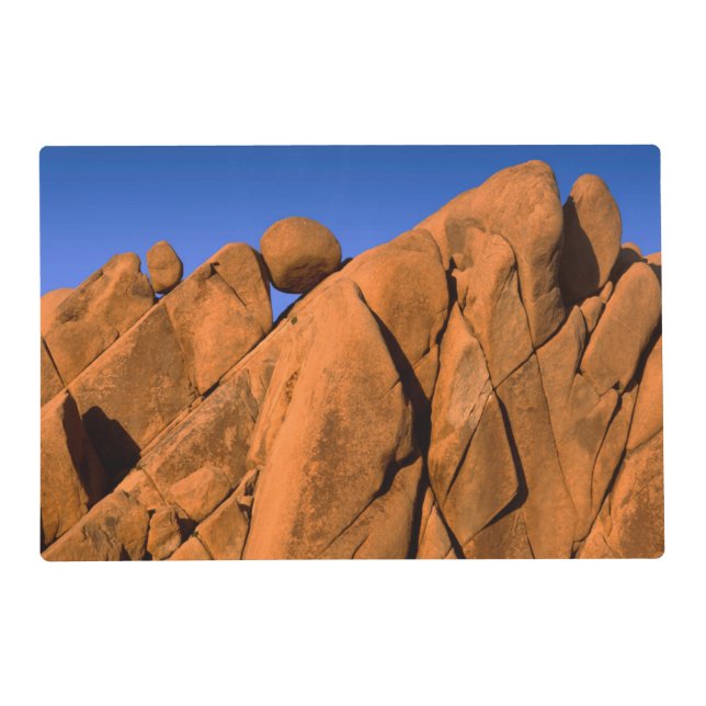 Unique rock formation, California Placemat (Front)