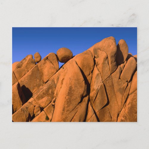 Unique rock formation California Postcard