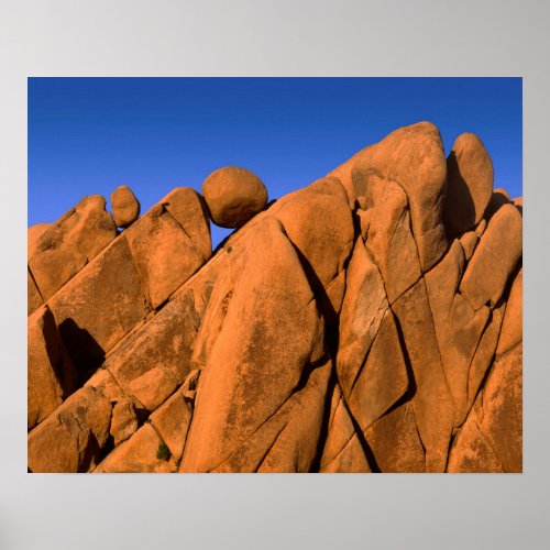 Unique rock formation California Poster