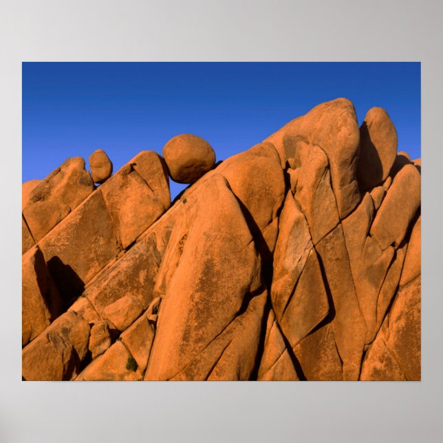 Unique rock formation, California Poster (Front)